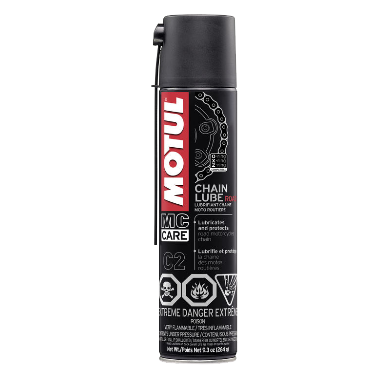 thumbnail image 2 of Motul Factory Line Chain Lube – 9.3oz, White Lubricant For O/X/Z-Ring Motorcycle Chains, Road Racing Use 2 of 9