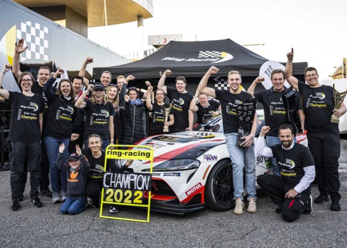 RING RACING CLINCHES DTM TROPHY WITH A MOTUL-POWERED TOYOTA SUPRA